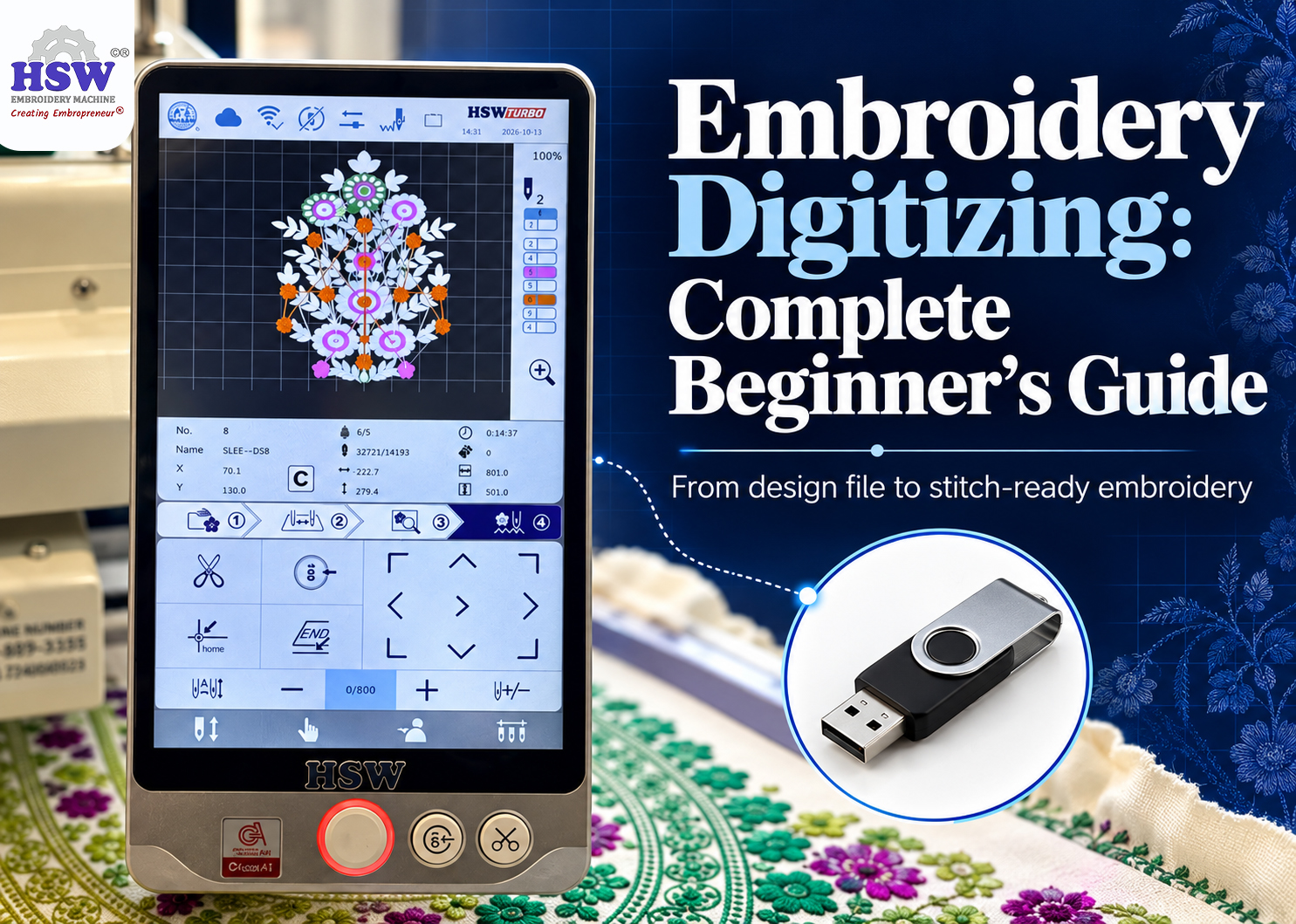 Embroidery Digitizing Guild